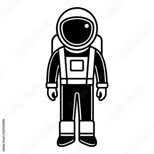 Astronaut Icon Vector