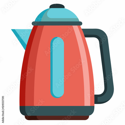 Electric Kettle in bright colors with modern design