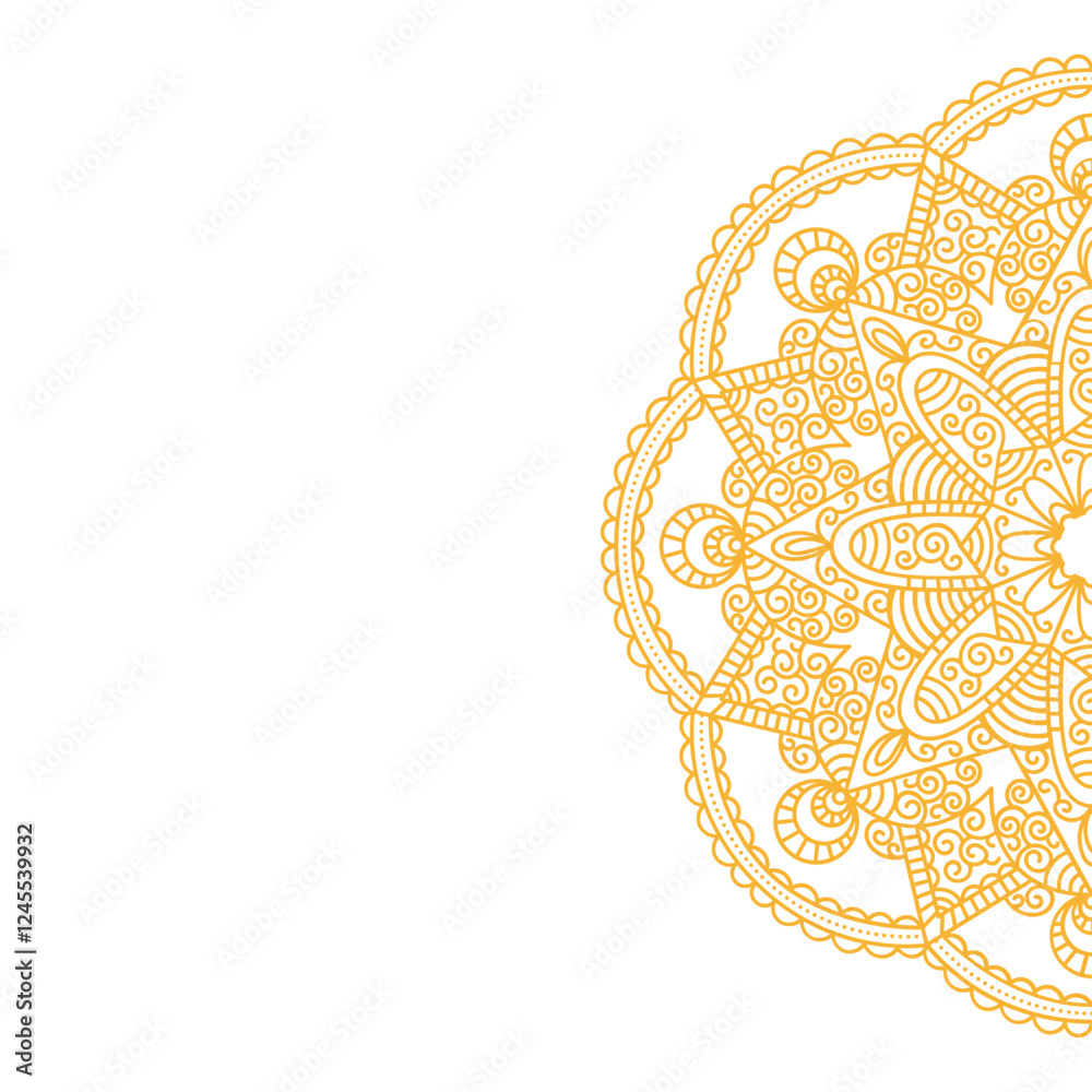 Obraz premium Islamic Decorative Mandala