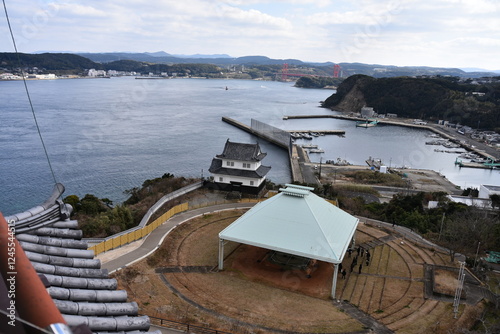 長崎県　平戸城内の土俵の外観 photo