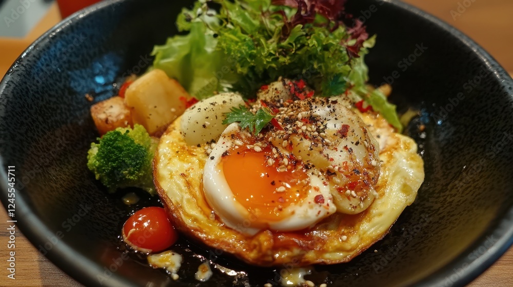 omelette filled with vegetables omelette filled with vegetables