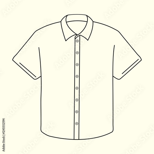 Short Sleeve Button Down Shirt