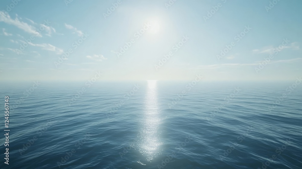 ethereal ocean surface ripples, endless blue horizon, minimalist seascape, gentle wave patterns, soft atmospheric gradient, serene water texture, tranquil marine perspective ethereal ocean surface ripples, endless blue horizon, minimalist seascape, gentle wave patterns, soft atmospheric gradient, serene water texture, tranquil marine perspective
