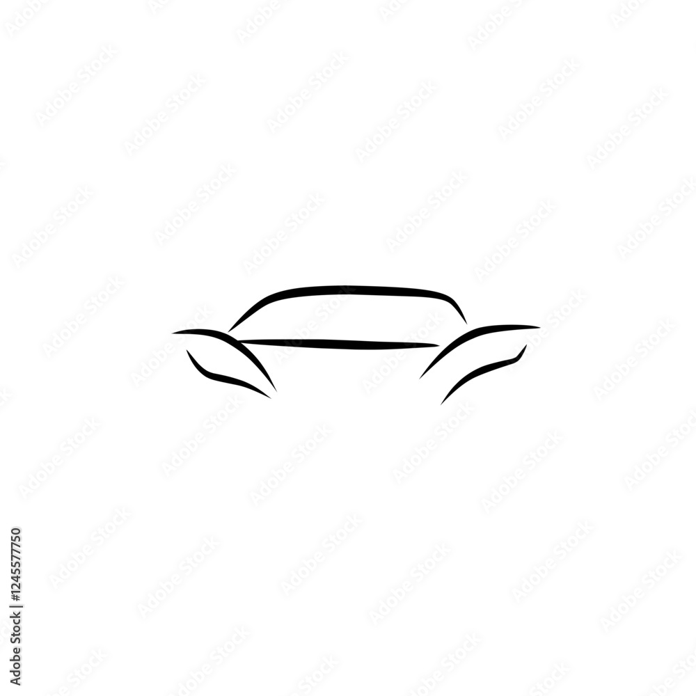 Obraz premium car logo icon