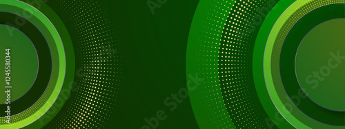 Elegant green gradient geometric background ideal for presentations, graphic designs, and digital platforms