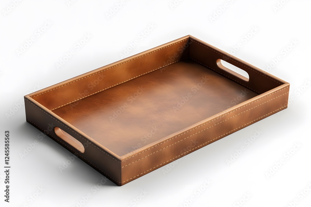 Premium Desk Organizer with Leather Finish Premium Desk Organizer with Leather Finish
