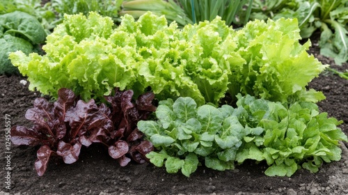 Vibrant Garden Lettuce Varieties: A Colorful Harvest