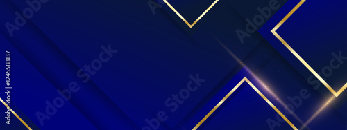 dark blue overlapping modern square gradient geometric background ideal for presentations, graphic designs, and digital platforms