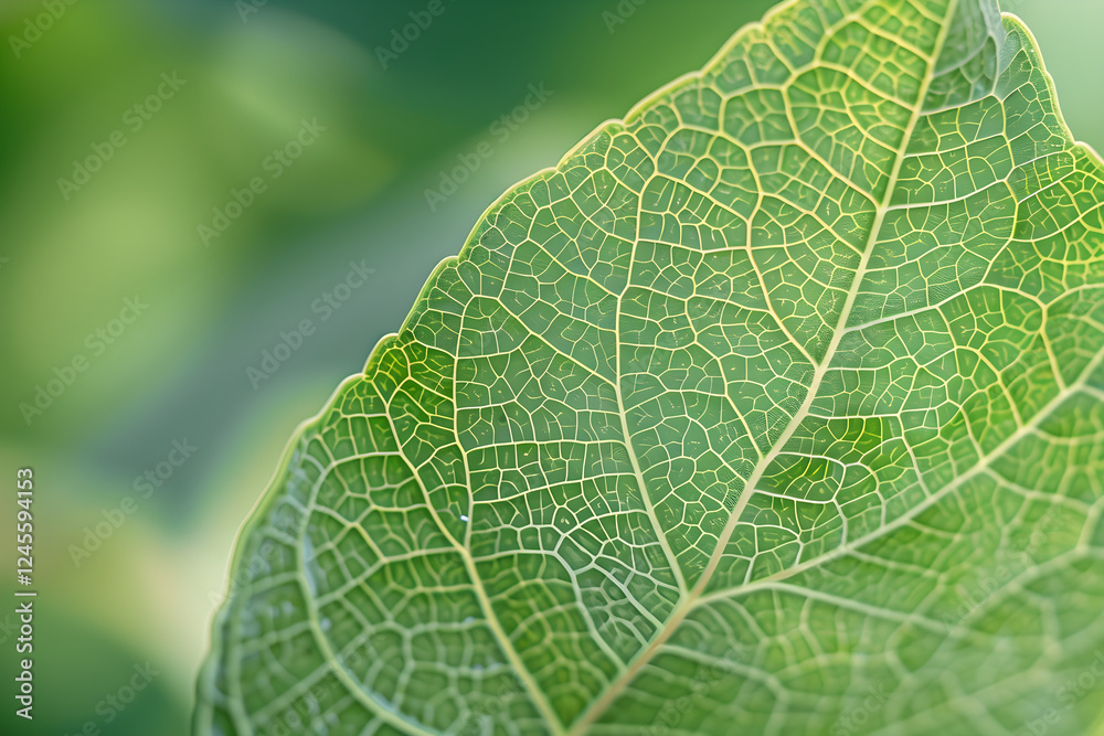 Macro Photography of a Lush Green Leaf - A Botanist's Guide Macro Photography of a Lush Green Leaf - A Botanist's Guide