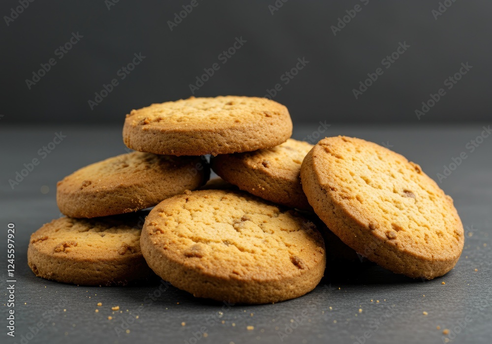 minimalist pile of delicious cookies copy space minimalist pile of delicious cookies copy space
