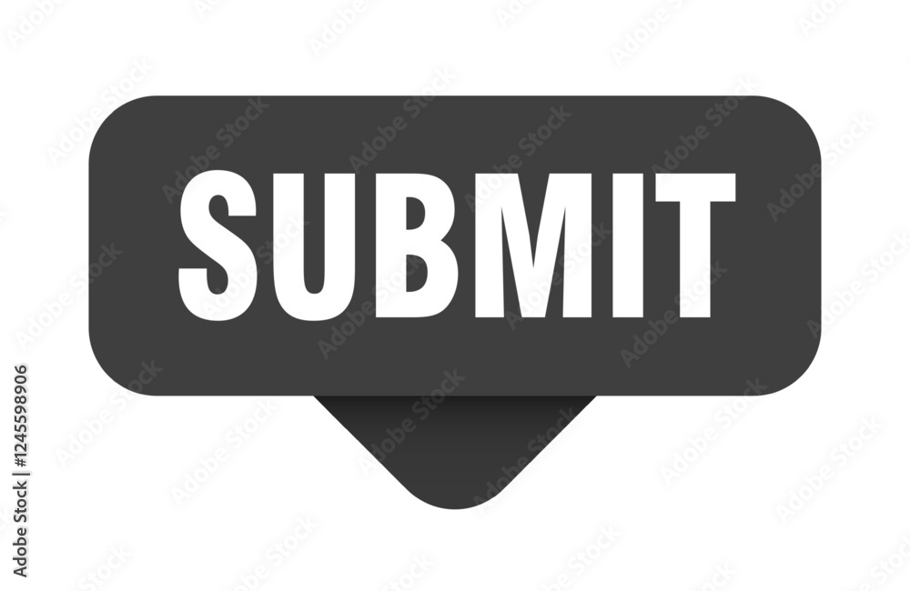 submit sticker. submit sign on transparent background submit sticker. submit sign on transparent background