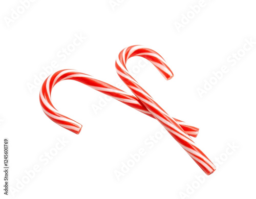 Obraz na płótnie christmas candy cane w salonie