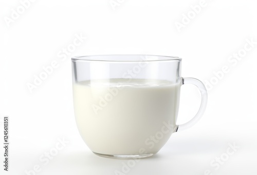 A cup of mellow fresh milk photo