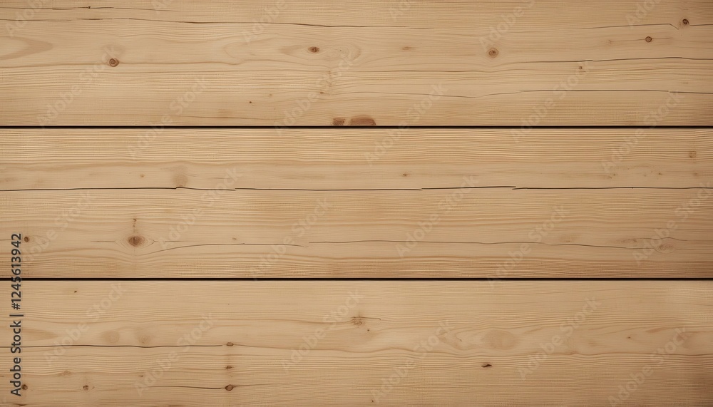 Fototapeta premium High-resolution image of light brown wood planks, showcasing natural wood grain and texture, ideal for background or design.