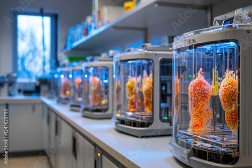 Tissue culture and 3D bioprinting merge to study cell interactions in this lab.