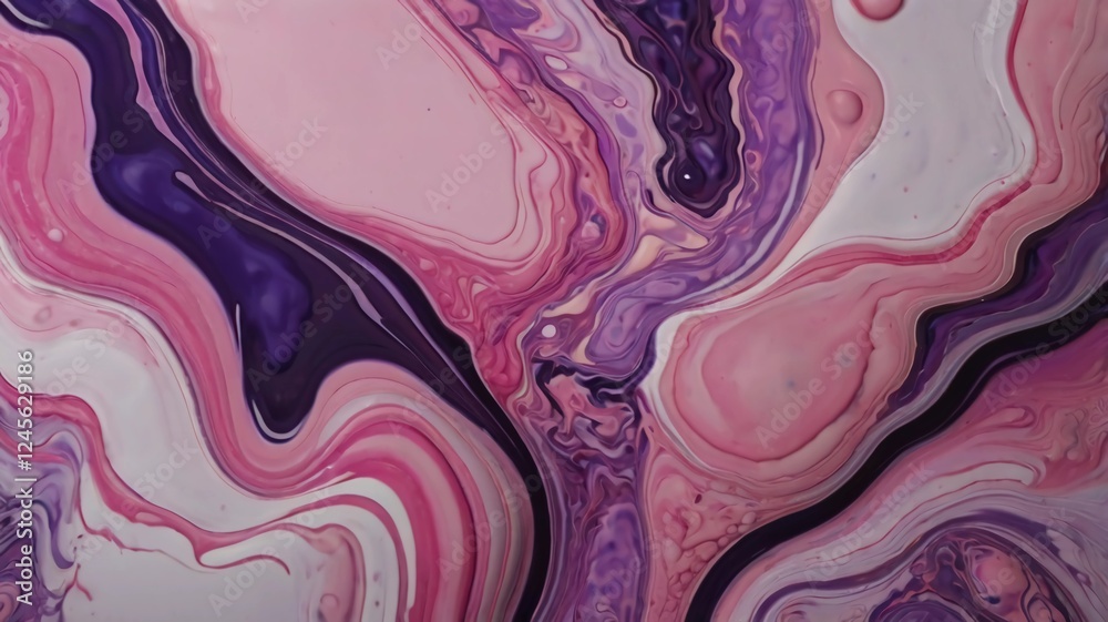 Photo of Pink and purple liquid fluid art pattern close up. Background texture for backdrops or mapping Photo of Pink and purple liquid fluid art pattern close up. Background texture for backdrops or mapping