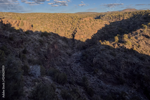 Rarick Canyon AZ at sunset photo