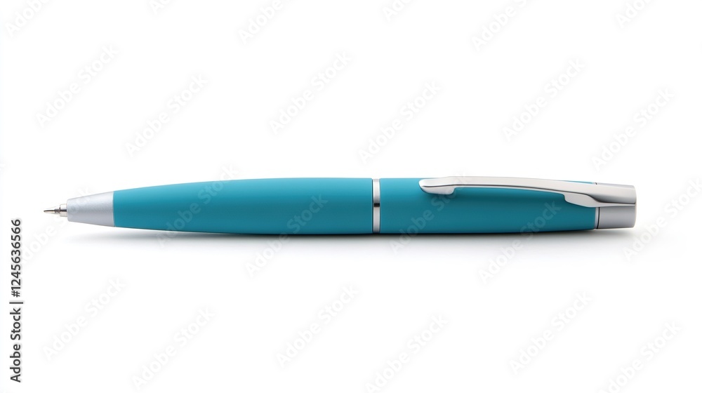 Stylish Pen Isolated on White Background. Perfect for Stationery and Design Elements Stylish Pen Isolated on White Background. Perfect for Stationery and Design Elements