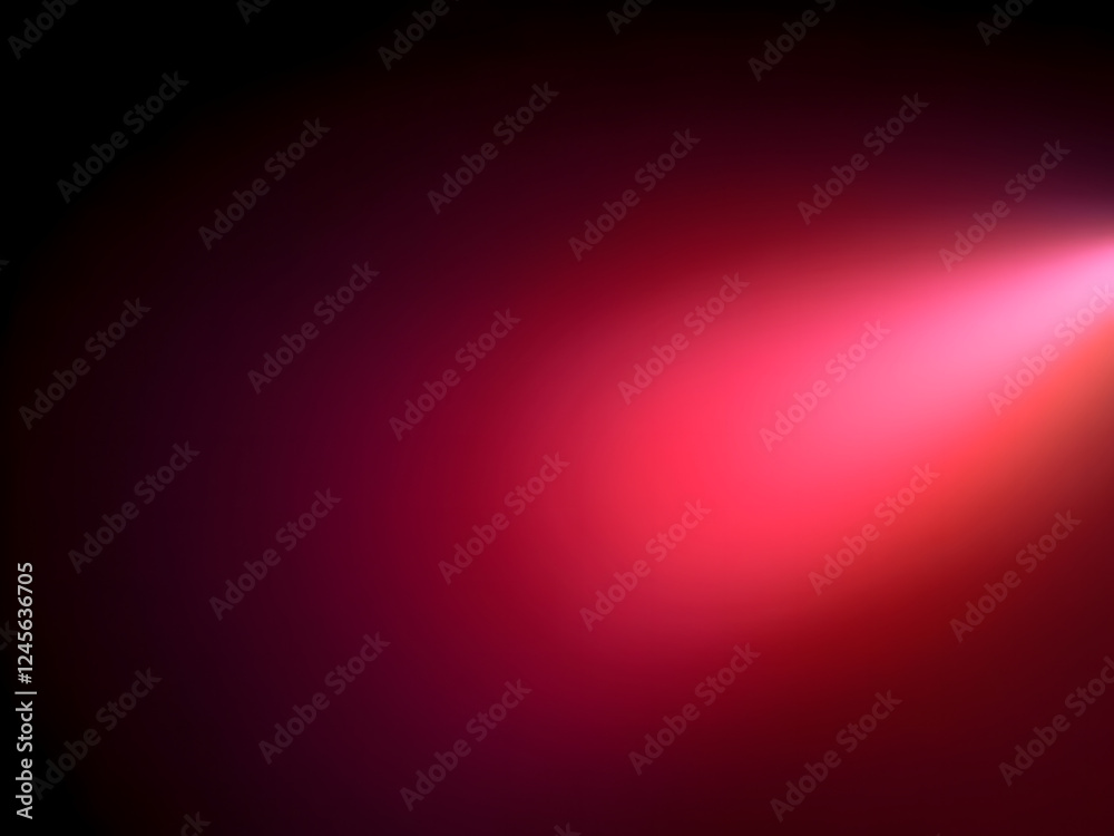 Abstract red background with glowing rays and motion effects
