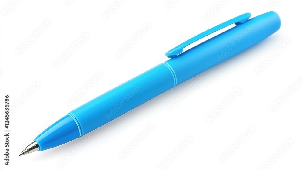 Stylish Pen Isolated on White Background. Perfect for Stationery and Design Elements Stylish Pen Isolated on White Background. Perfect for Stationery and Design Elements