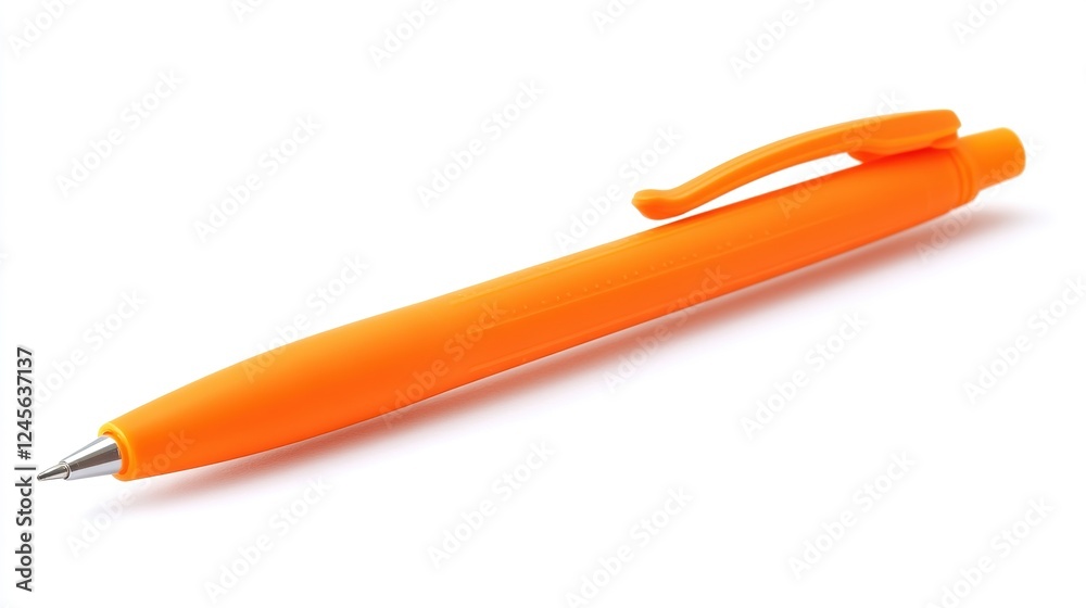 Stylish Pen Isolated on White Background. Perfect for Stationery and Design Elements Stylish Pen Isolated on White Background. Perfect for Stationery and Design Elements
