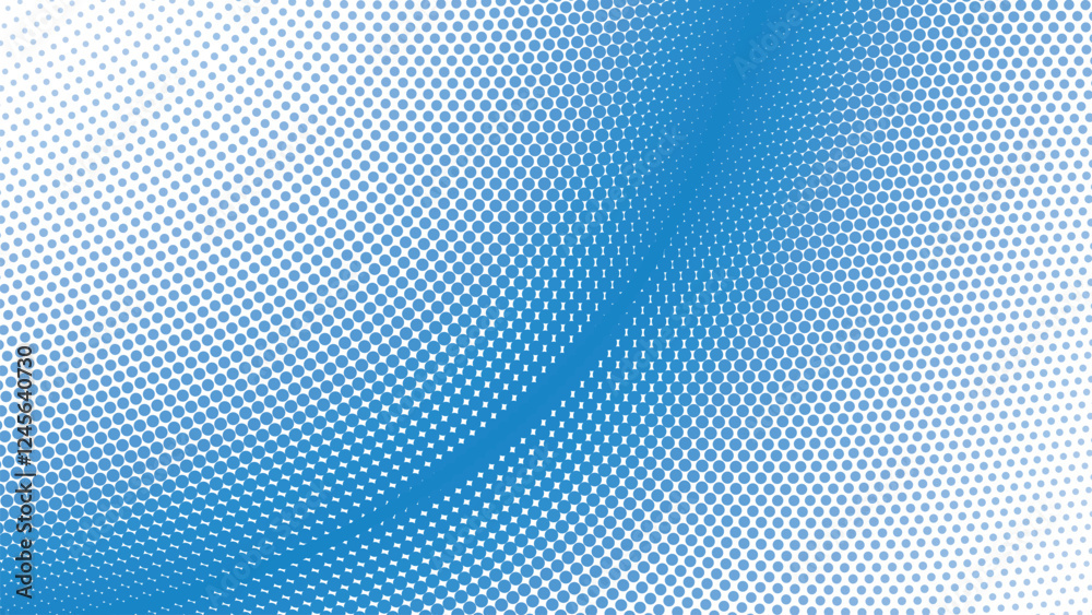 Blue halftone pattern abstract background for fabric style Blue halftone pattern abstract background for fabric style