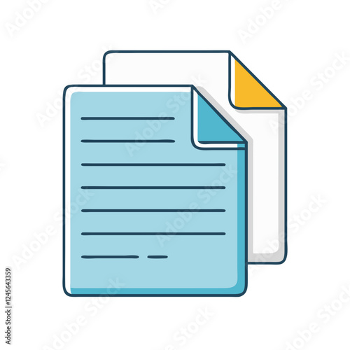 file  icon, file  vector illustration-simple illustration of file , perfect for file  logos and icons