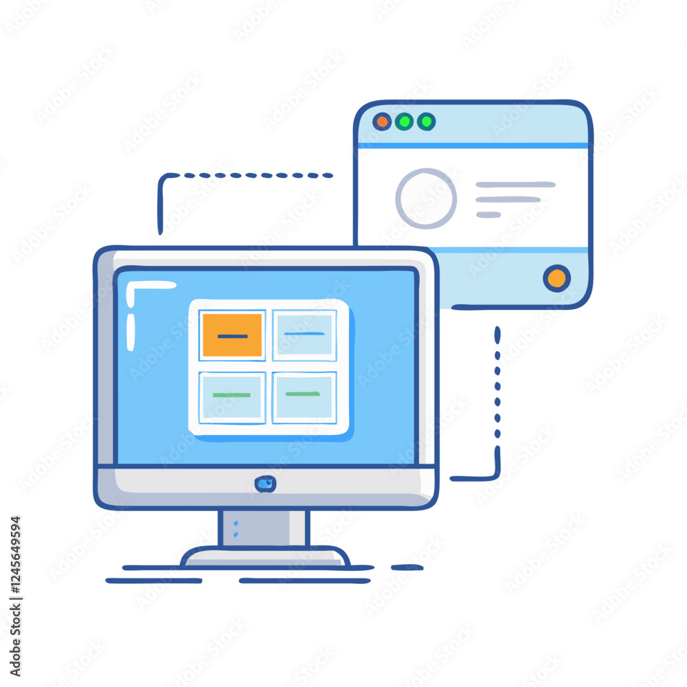 remote desktop icon, remote desktop vector illustration-simple illustration of remote desktop , perfect for remote desktop logos and icons remote desktop icon, remote desktop vector illustration-simple illustration of remote desktop , perfect for remote desktop logos and icons