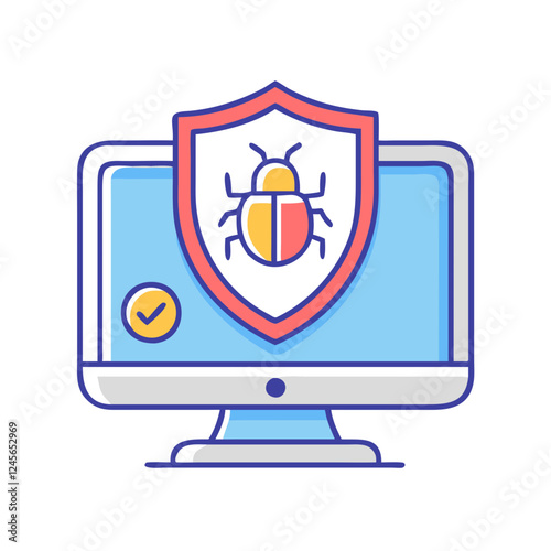 antivirus  icon, antivirus  vector illustration-simple illustration of antivirus , perfect for antivirus  logos and icons