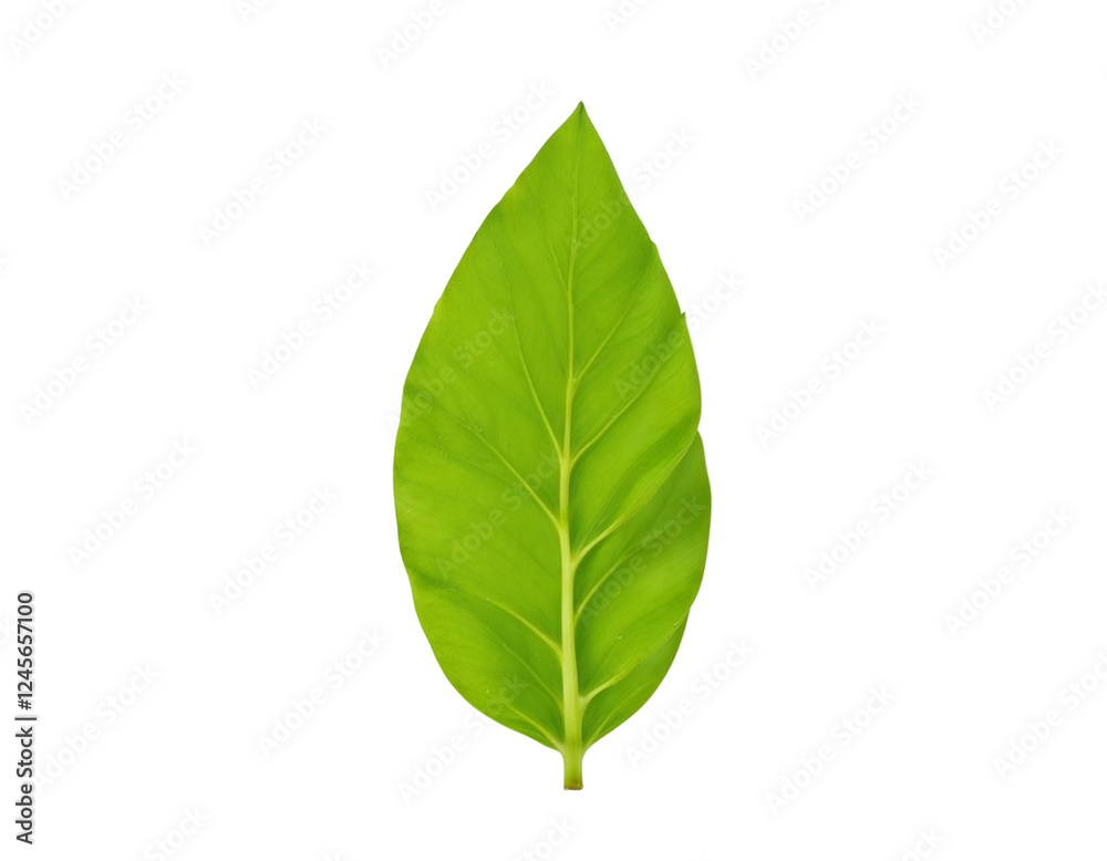 green leaf isolated on white green leaf isolated on white