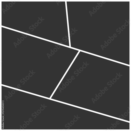 Photo collage vector featuring scenic travel destinations, capturing beautiful landscapes and iconic landmarks in vibrant detail