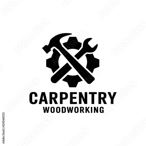 Carpentry and Woodworking Logo Design
