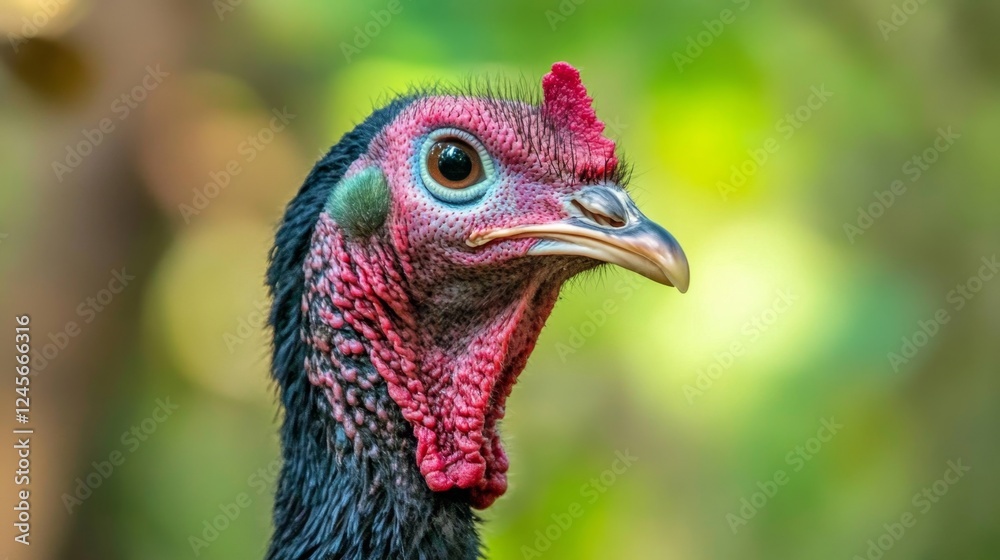 Close-up of a Majestic Wild Turkey Close-up of a Majestic Wild Turkey