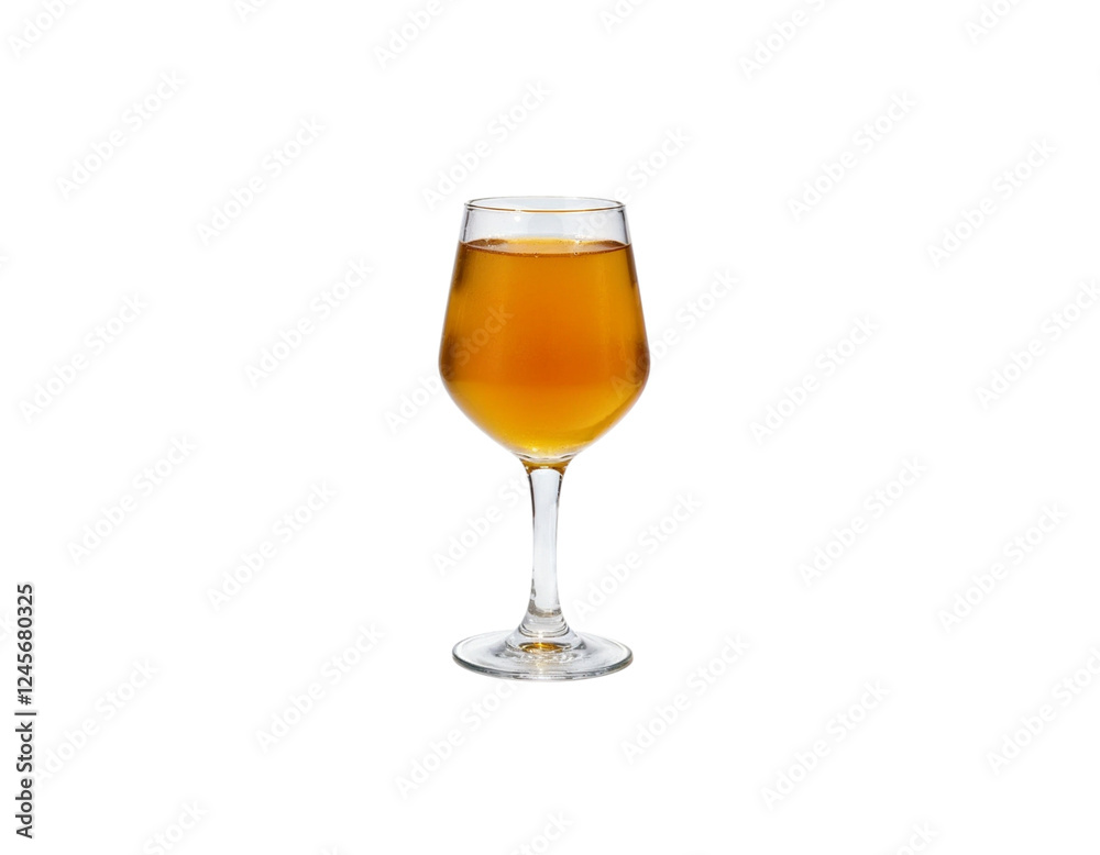 glass of wine isolated