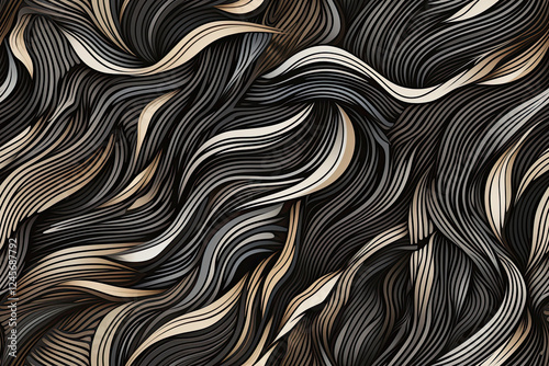 Abstract Swirling Texture Background with Dark and Light Hues
