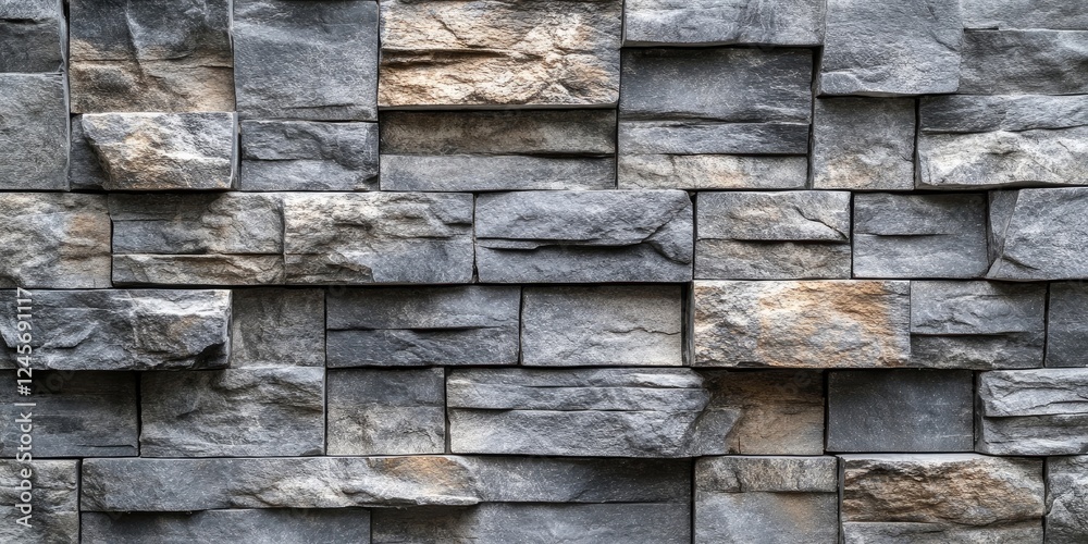 Gray stone wall texture featuring irregular stacked stones, with variations in color and texture, ideal for backgrounds in design projects. Gray stone wall texture featuring irregular stacked stones, with variations in color and texture, ideal for backgrounds in design projects.