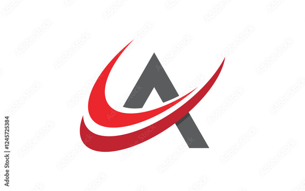 A Letter Concept Logo Business design Template A Letter Concept Logo Business design Template