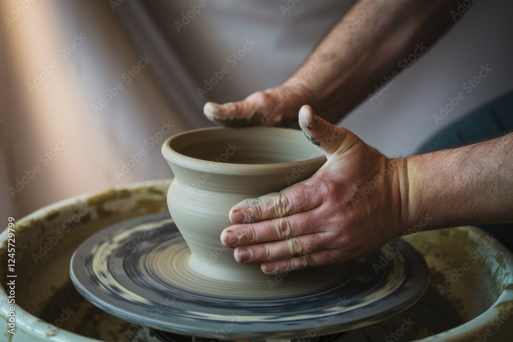 hands of a potter