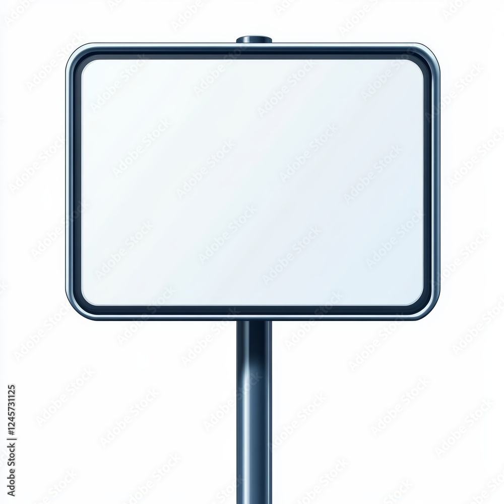 Blank Square Road Sign Empty Signage Metallic Signpost White Background Mockup Templa Blank Square Road Sign Empty Signage Metallic Signpost White Background Mockup Templa