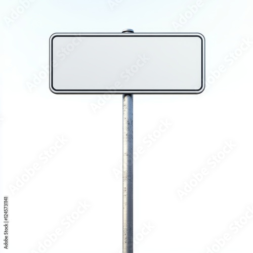 Wallpaper Mural Blank Street Sign  Empty Road Signpost  White Signboard  Metal Sign  Mockup  Signage Templ Torontodigital.ca