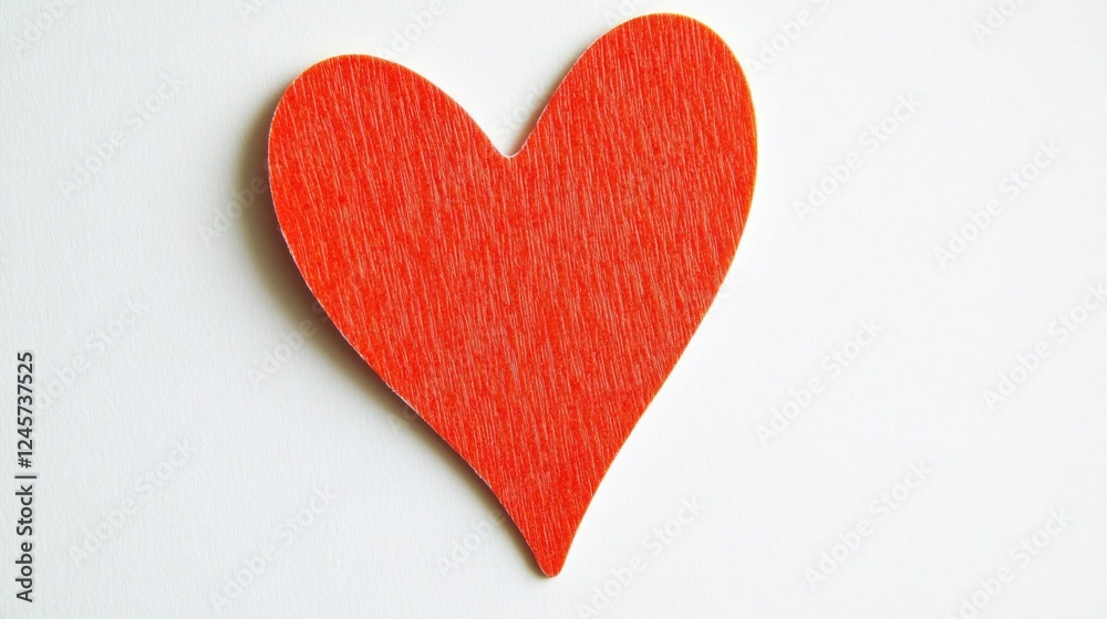 The image showcases a vibrant red heart-shaped decoration, crafted from glitter paper material. This adorable piece of art is embellished with sparkling white glitter, adding a touch of festive joy to The image showcases a vibrant red heart-shaped decoration, crafted from glitter paper material. This adorable piece of art is embellished with sparkling white glitter, adding a touch of festive joy to