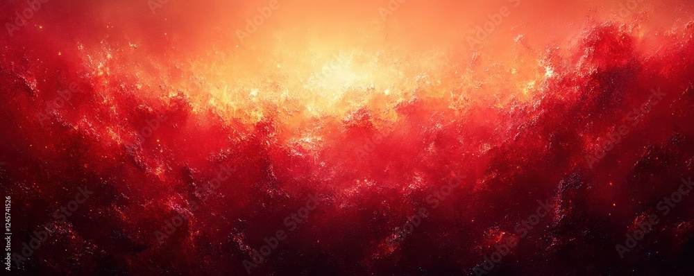 Fototapeta premium Deep Crimson Abstract Textured Background with Smooth Gradient and Warm Ambient Lighting for Elegant Designs