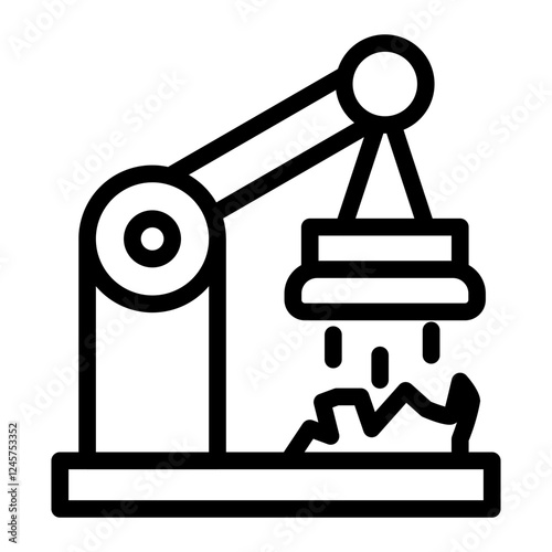 magnet Line Icon