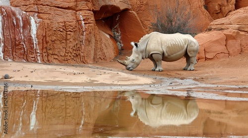 The endangered white rhinoceros  understanding the threats to ceratotherium simum s survival photo