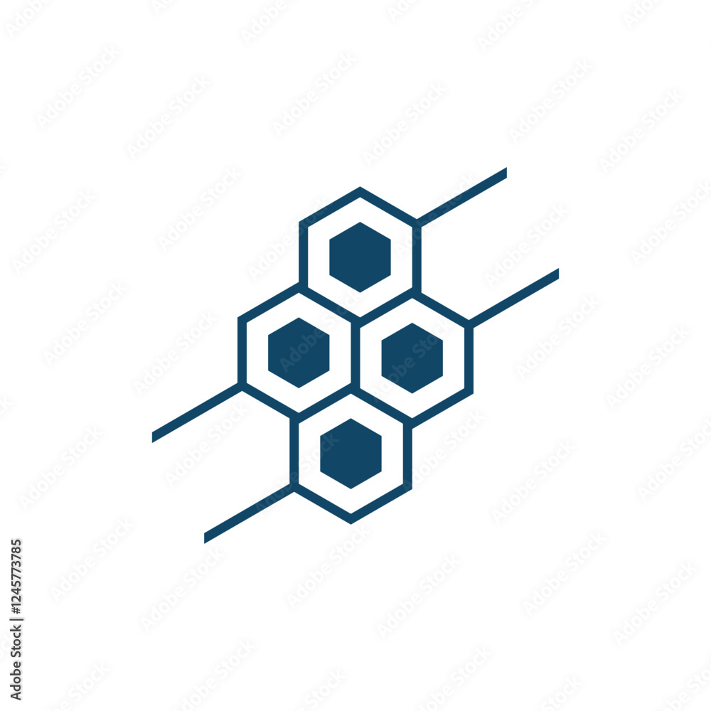 Molecule symbol logo template vector illustration design Molecule symbol logo template vector illustration design