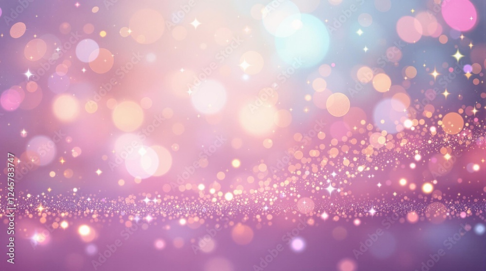 sparkling pastel dream: ethereal bokeh background with glittery lights for magical designs, festive occasions, and feminine projects sparkling pastel dream: ethereal bokeh background with glittery lights for magical designs, festive occasions, and feminine projects