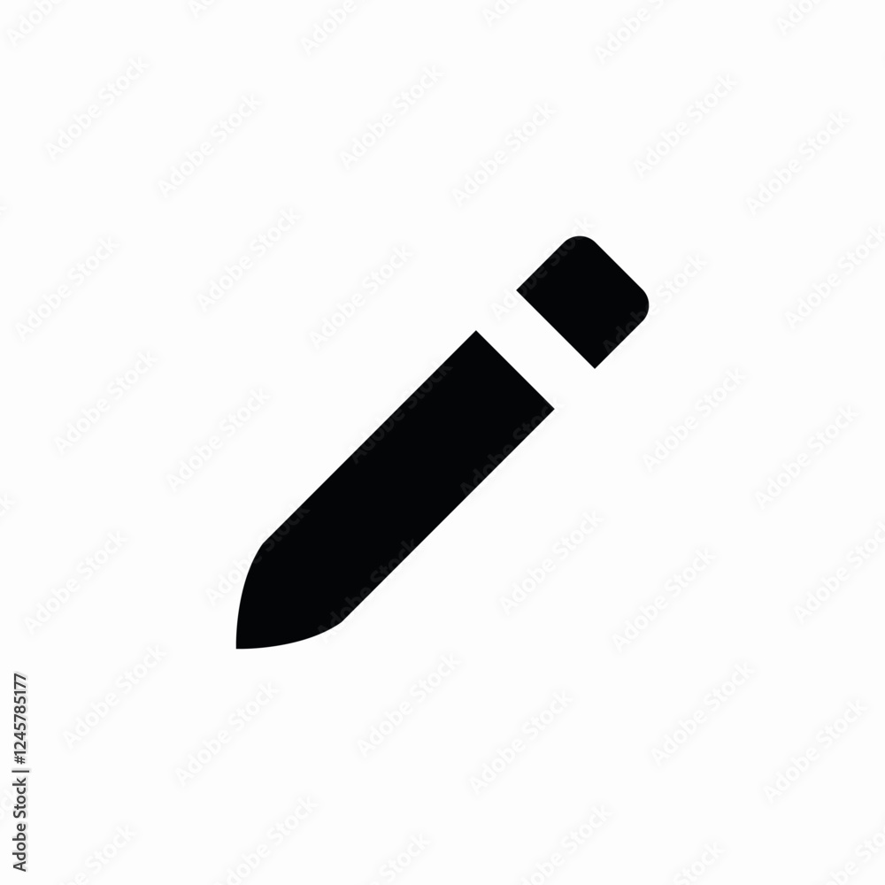 pencil write edit draw icon vector sign pencil write edit draw icon vector sign