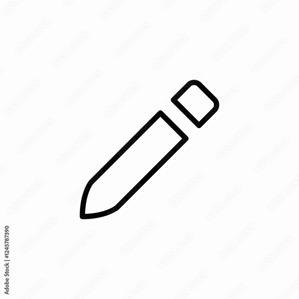 marker highlight edit draw icon vector sign marker highlight edit draw icon vector sign