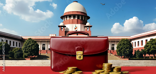 Budget Briefcase at the Supreme Court of India: Symbol of Financial Planning