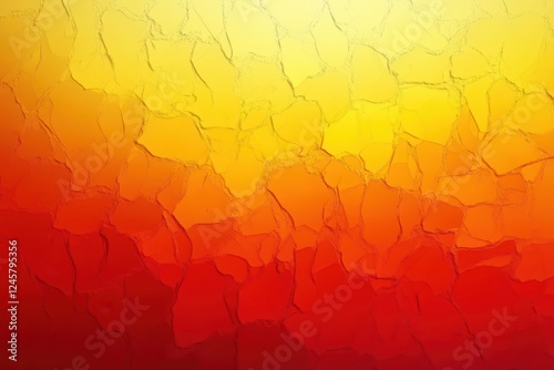 Bold fiery gradient background, red to yellow with crackling heat effect texture banner, poster header design